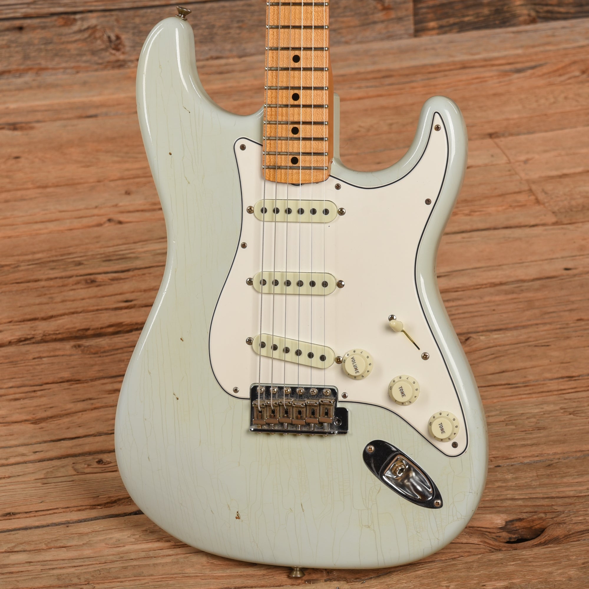 Fender Custom Shop Limited Tomatillo Stratocaster Journeyman Relic Faded Aged Sonic Blue 2018