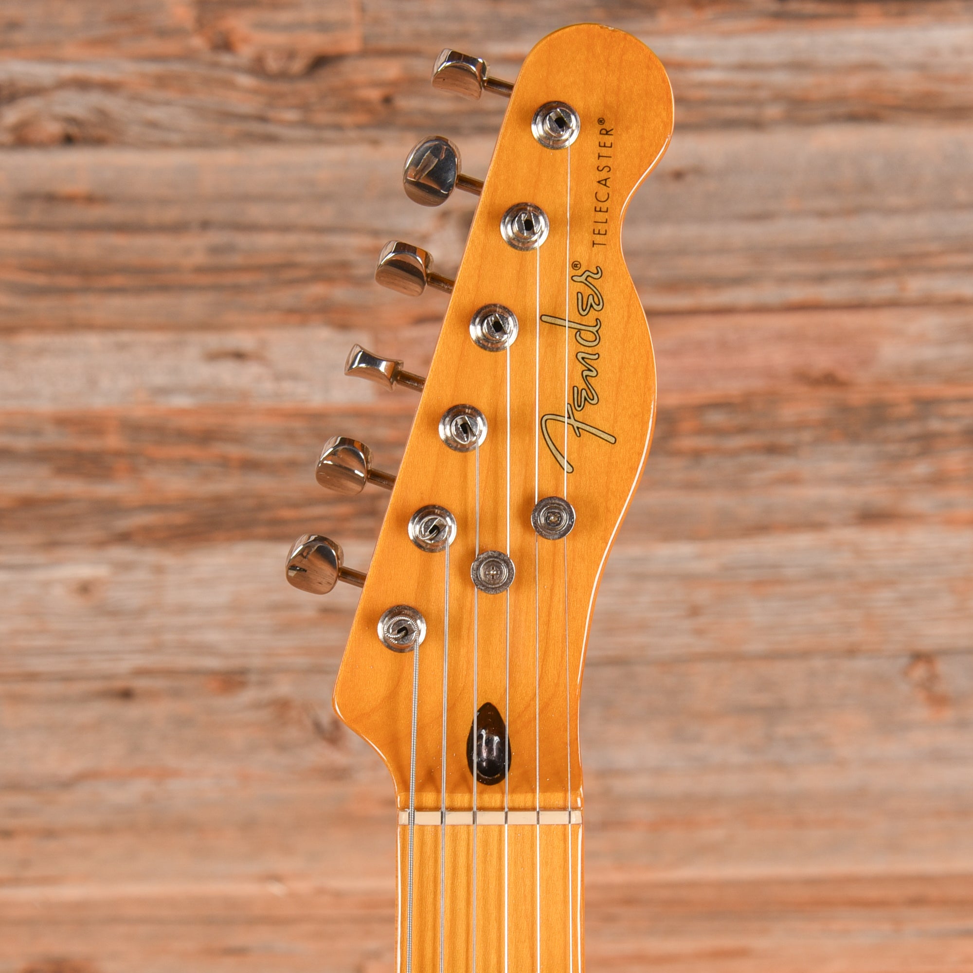 Fender Modern Player Telecaster Deluxe Thinline Transparent Black 2014