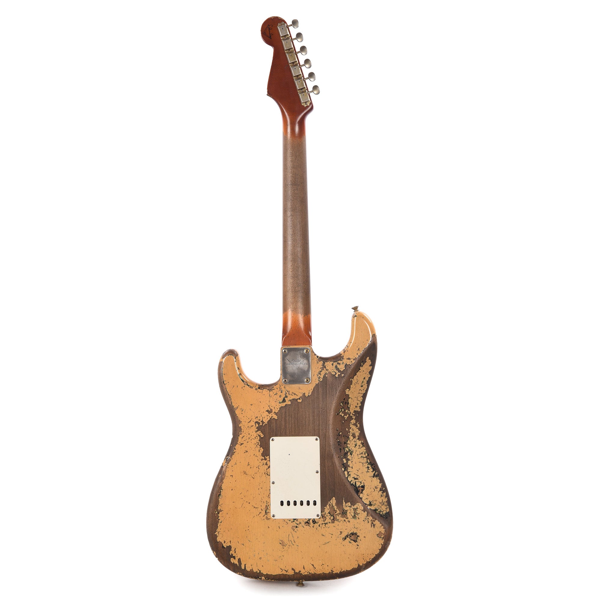 Fender Custom Shop 1961 Stratocaster Heavy Relic Desert Sand over Olive Drab over Black Master Built by Dale Wilson