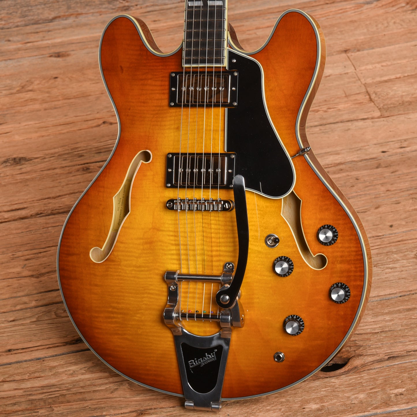 Eastman T486B Thinline Archtop Bigbsy Goldburst 2022