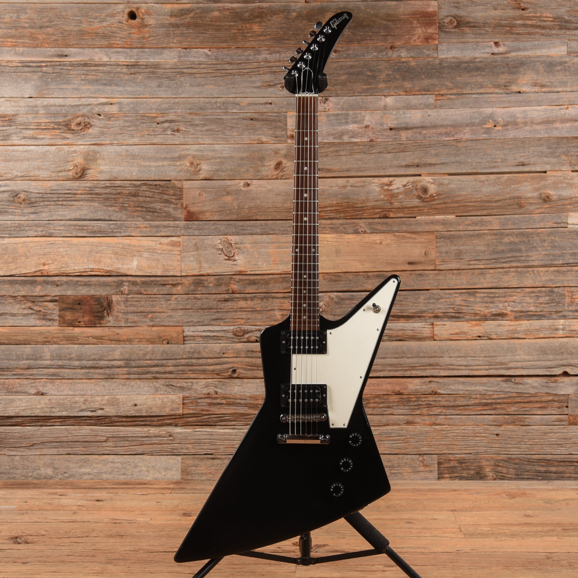 ギター Gibson USA Explorer Ebony Gibson Explorer Ebony 1993 – Chicago Music Exchange