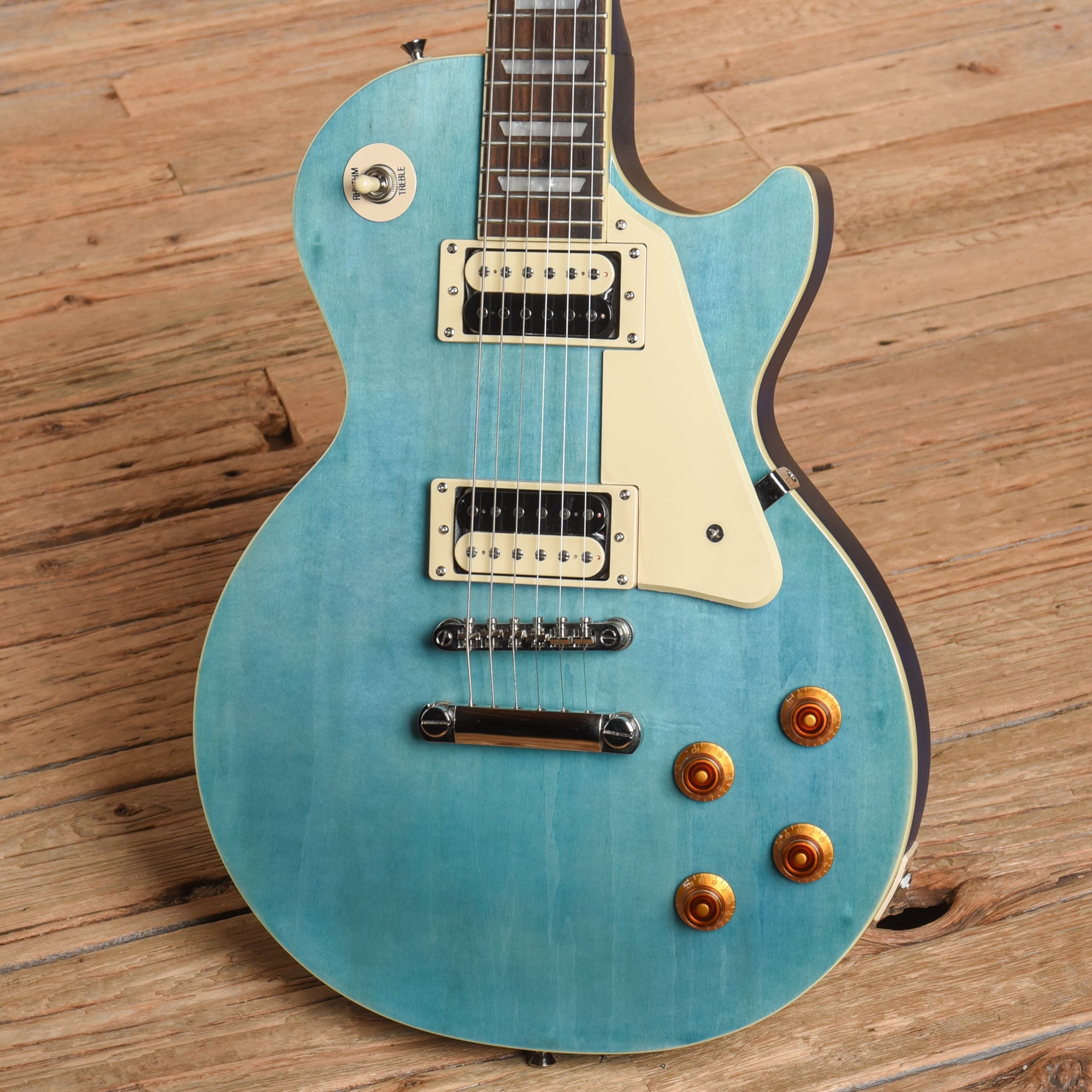 Epiphone Les Paul Traditional Pro II Blue 2017