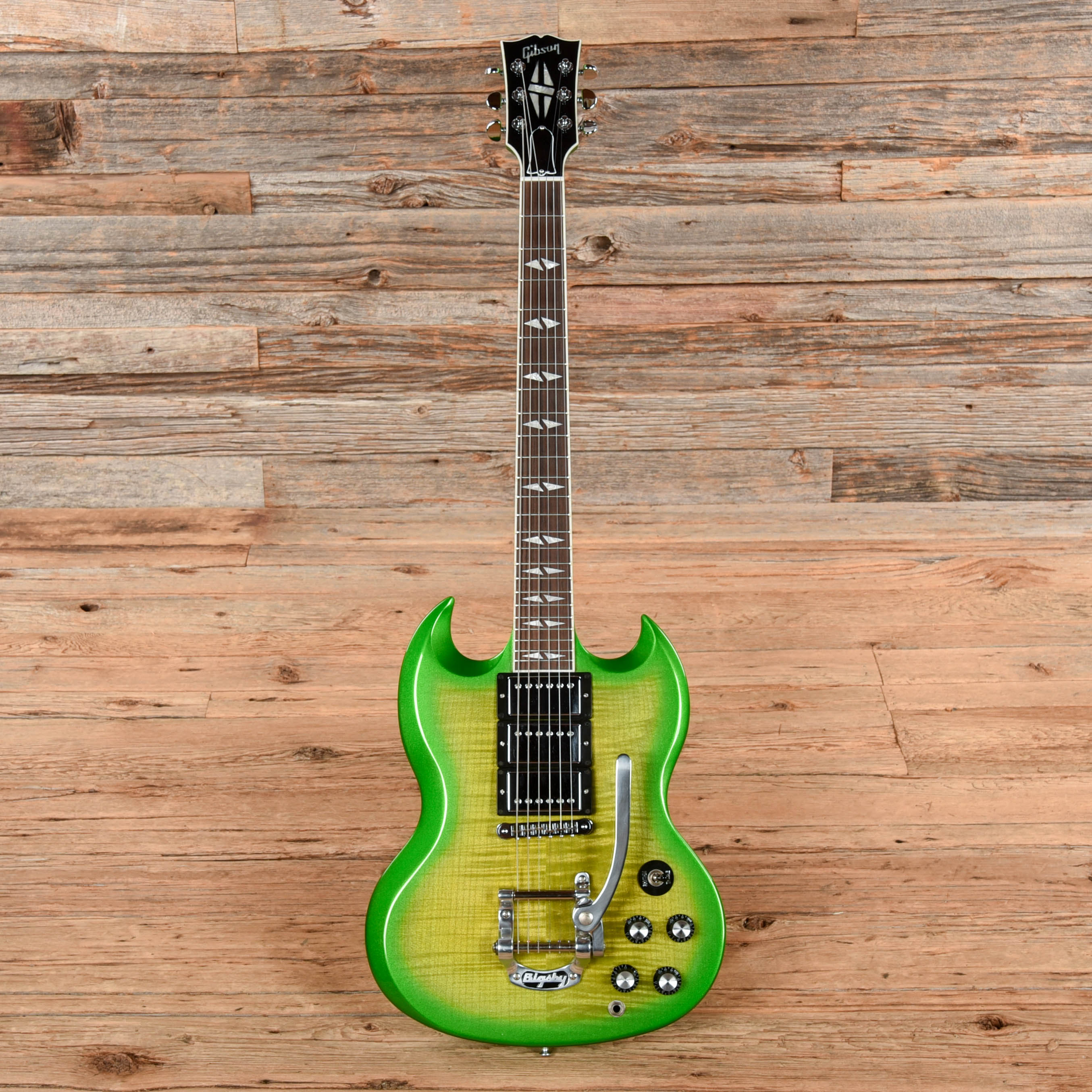 Gibson Mod Shop SG Modern Iguana Burst 2013