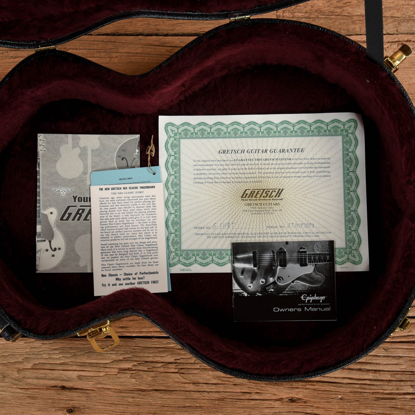 Gretsch G6118T Players Edition Anniversary Smoke Green 2014