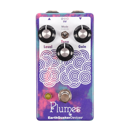 EarthQuaker Devices Plumes Overdrive Pedal One-of-a-Kind #40