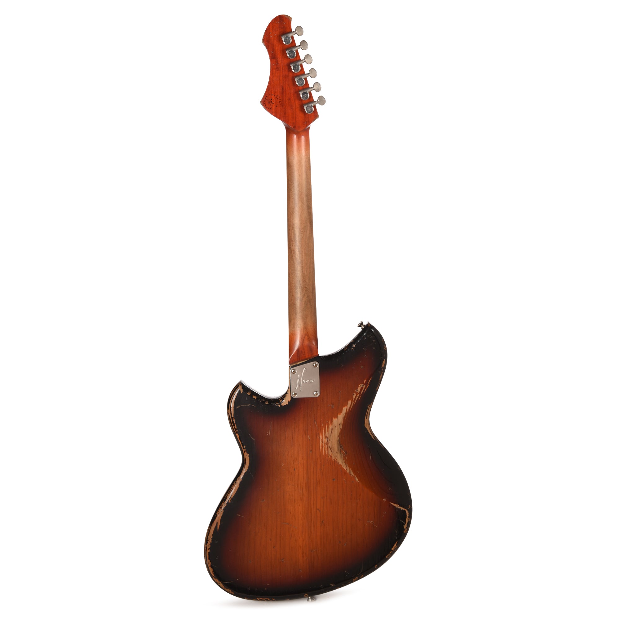 Novo Serus H2 Custom Firebird Burst Medium Distress w/Fralin Pure PAF Humbuckers