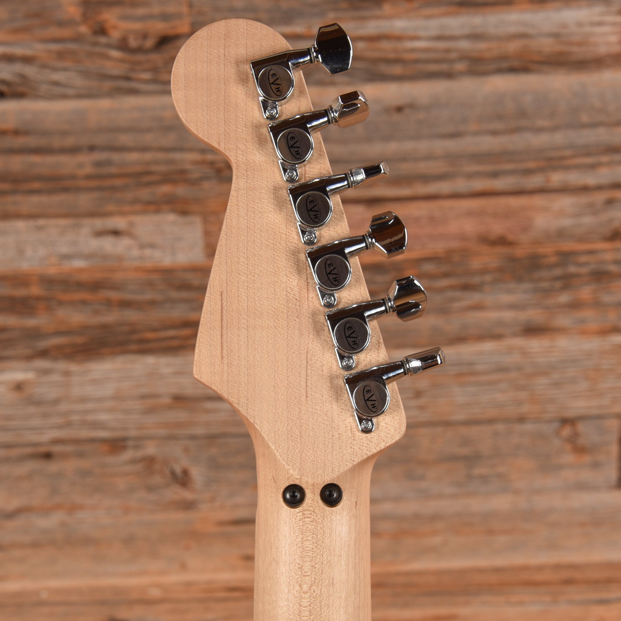 EVH Striped Series Red with Black and White Stripes 2014