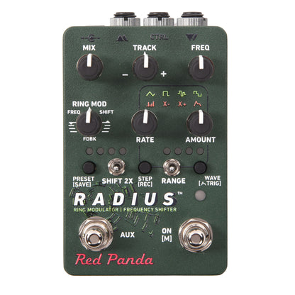 Red Panda Radius Ring Modulator Frequency Shifter Pedal