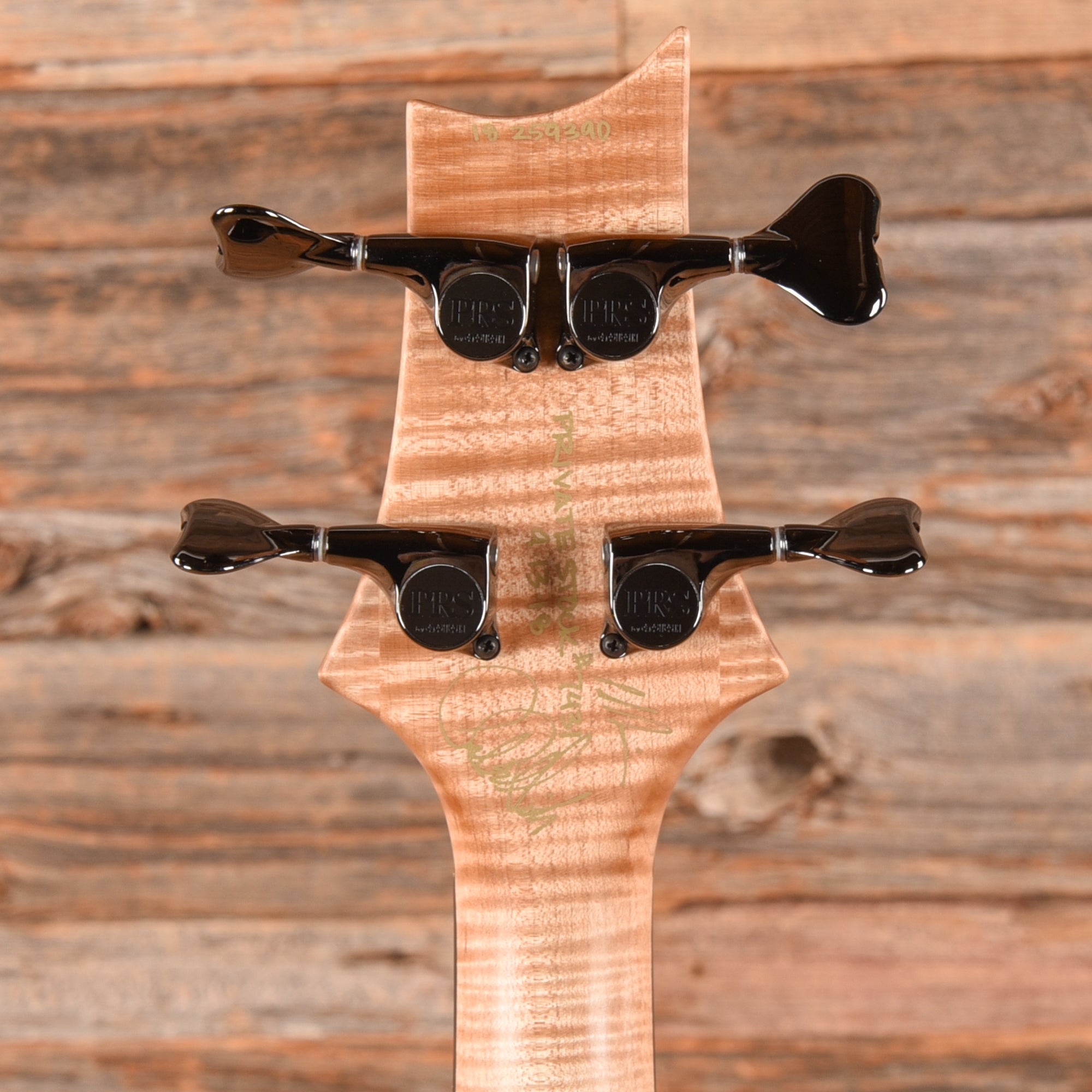 PRS Private Stock Short Scale Hollowbody Bass 4 Natural w/ Smoked Burst 2018