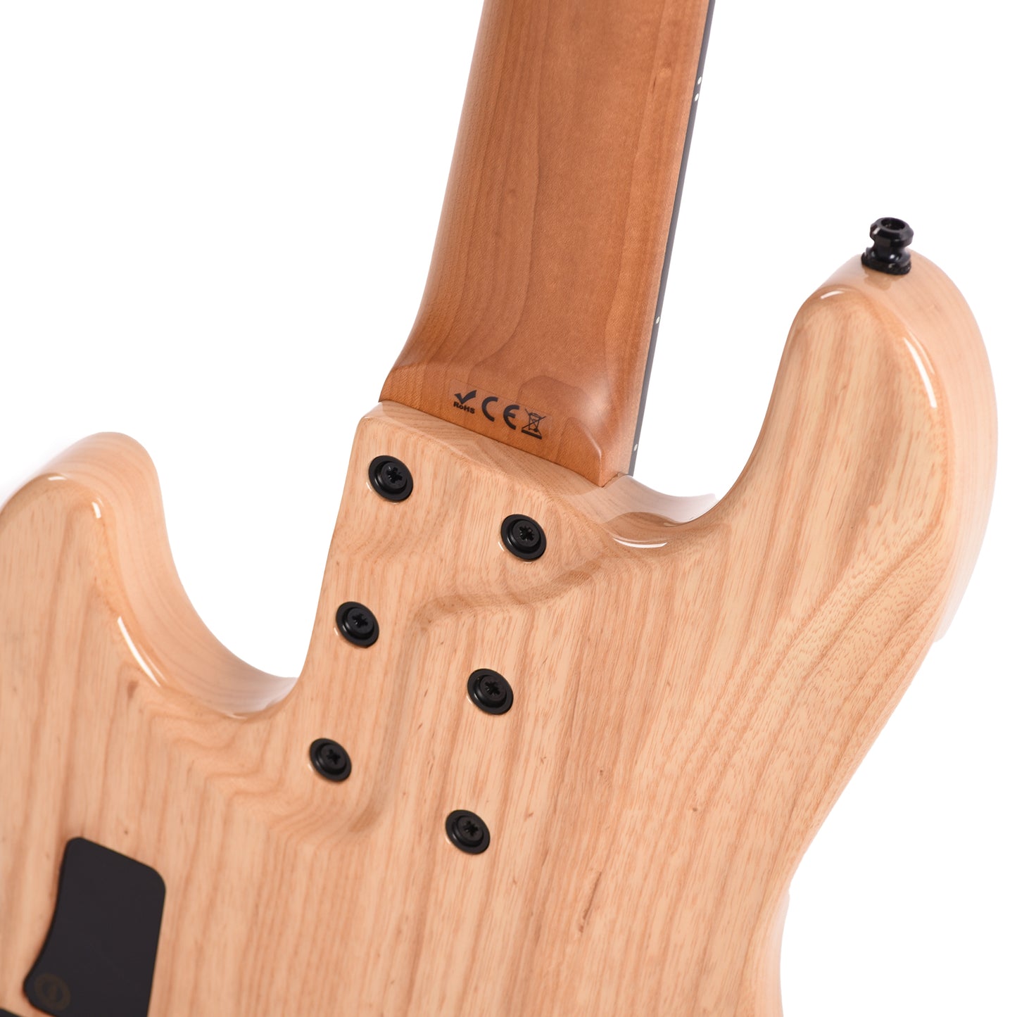 Mayones Jabba Custom 5 Eye Poplar 3A/Swamp Ash Trans Dirty Purple Blue Burst