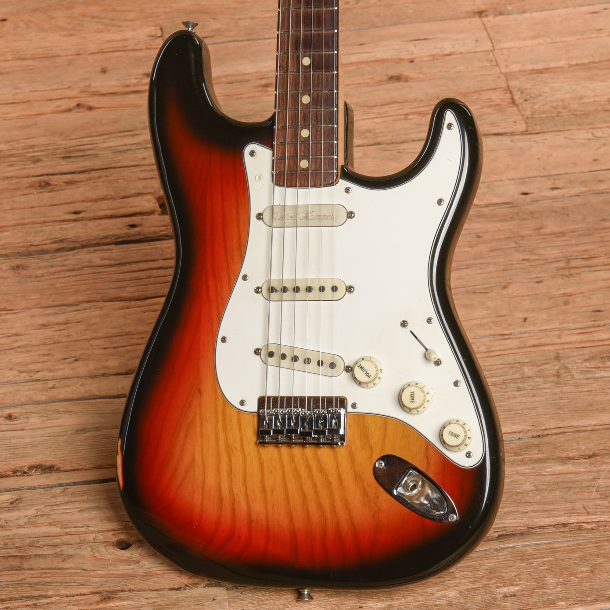 Fender Stratocaster Hardtail Sunburst 1974