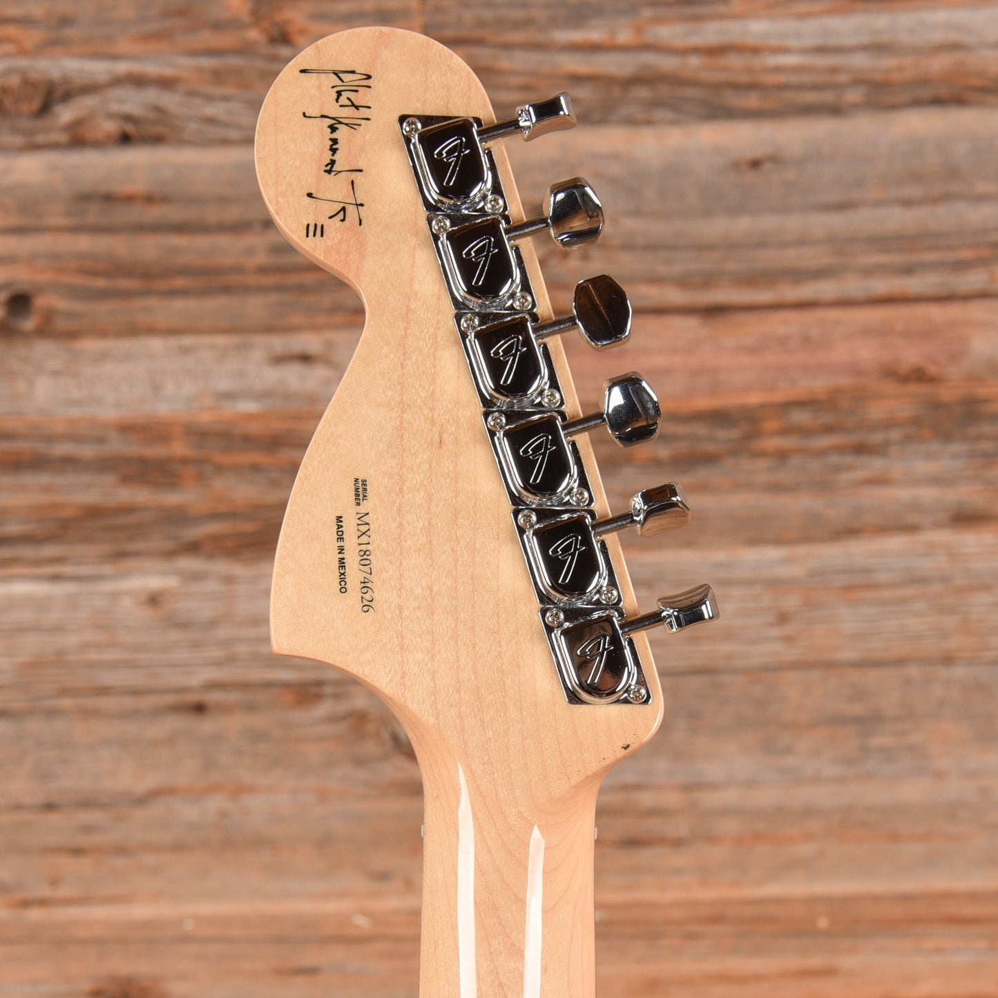 Fender Artist Albert Hammond Jr. Stratocaster Olympic White 2018