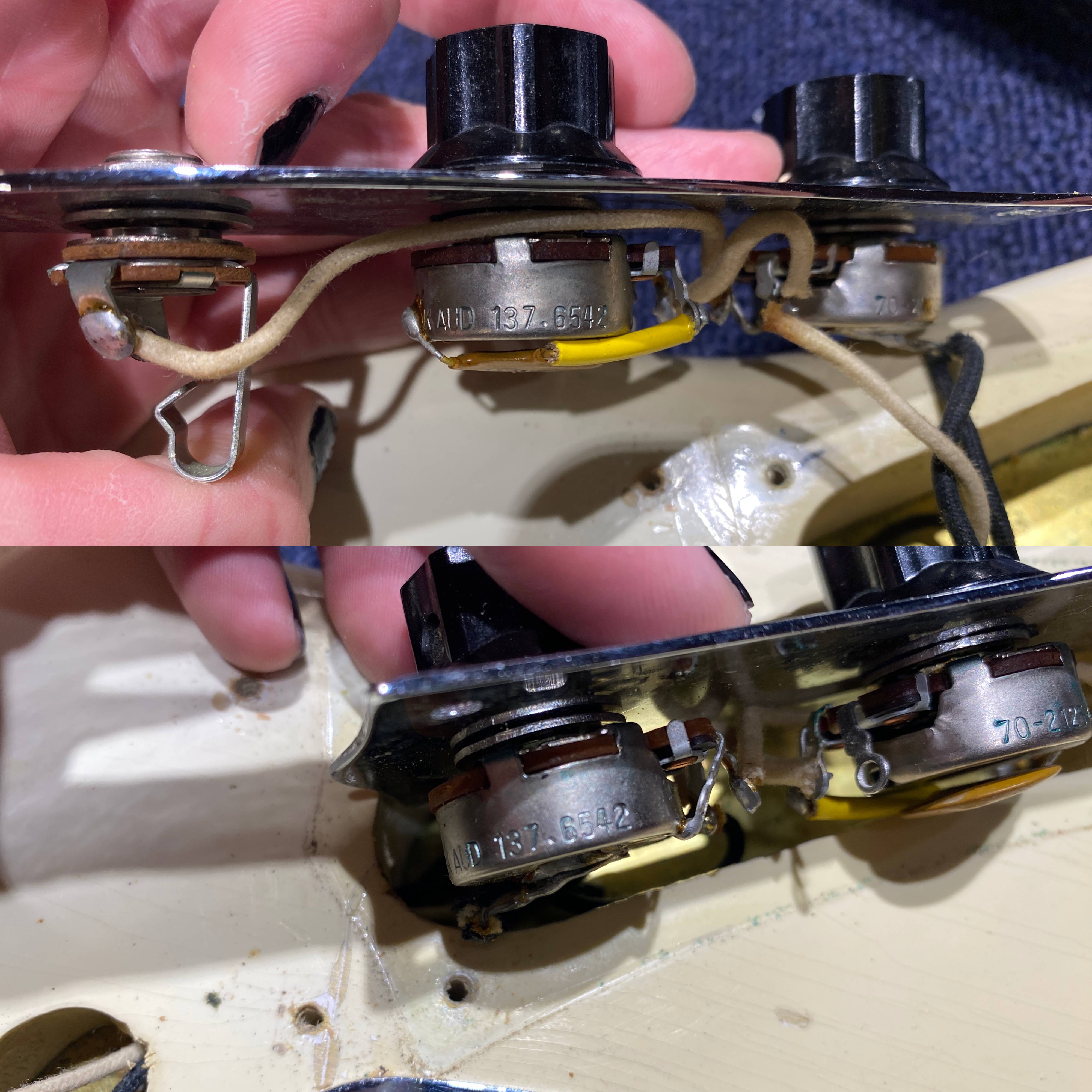 Fender Mustang White 1965