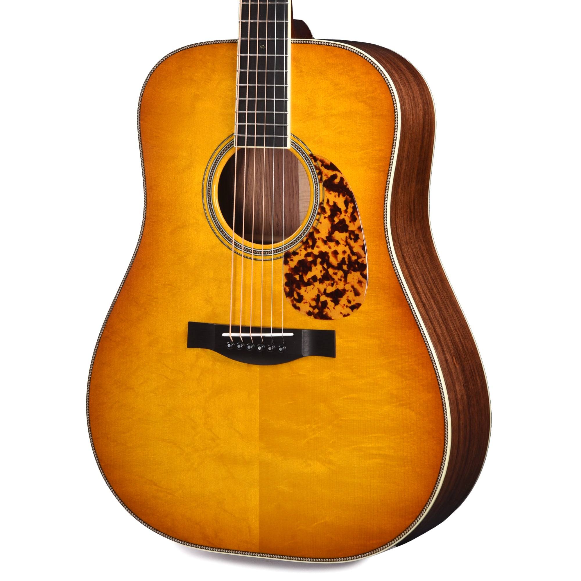 Santa Cruz D/PW Bearclaw German Spruce/Honduran Rosewood Georgia Peach Sunburst