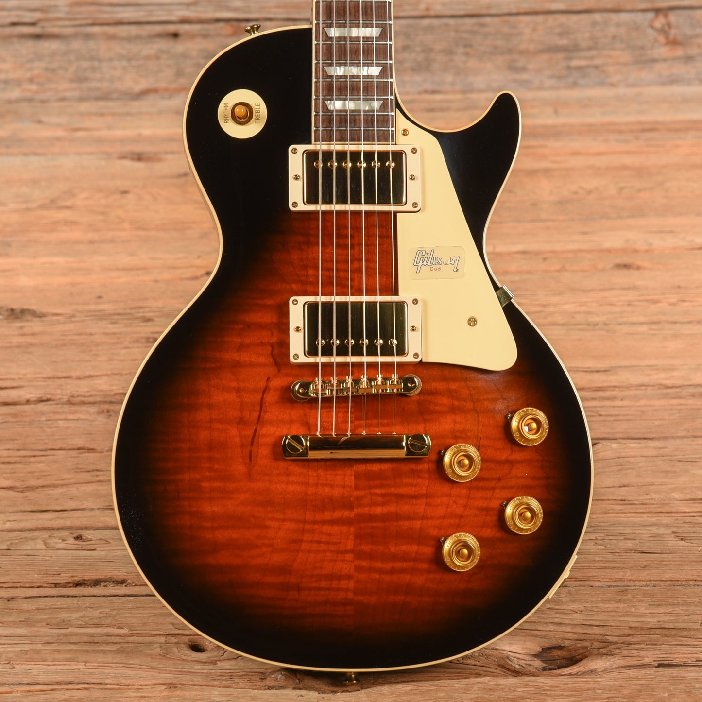 Gibson Custom Les Paul Standard Figured Sunburst 2017