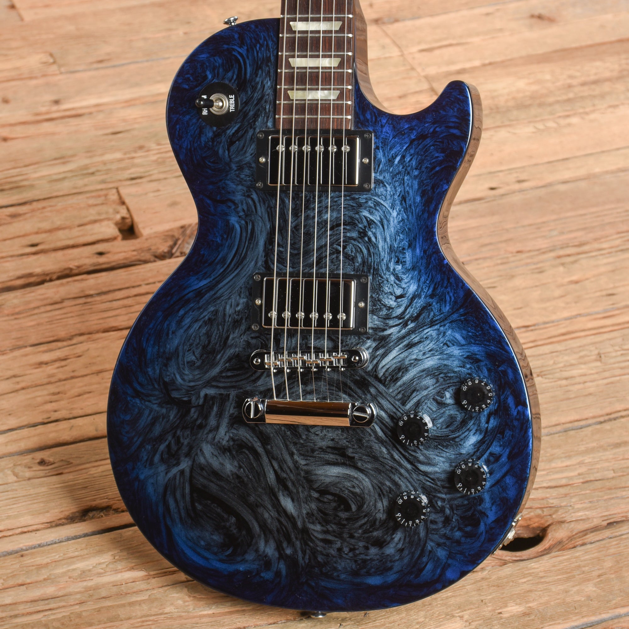 Gibson Les Paul Studio Nashville Flood Blue 2011