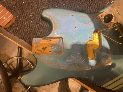 Fender Mustang Bass Competition Burgundy 1972