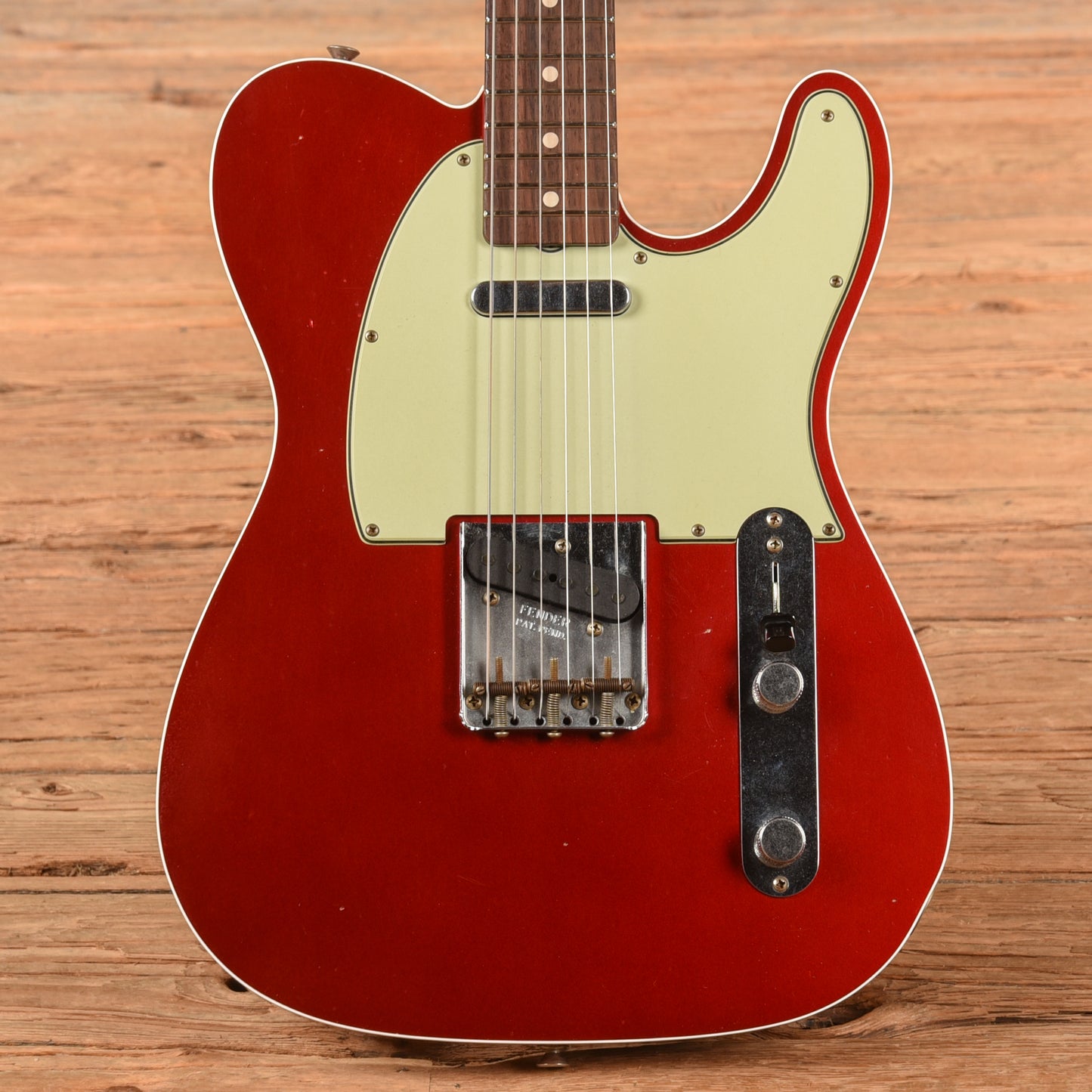 Fender Custom Shop '60 Telecaster Custom Journeyman Relic Candy Apple Red 2024