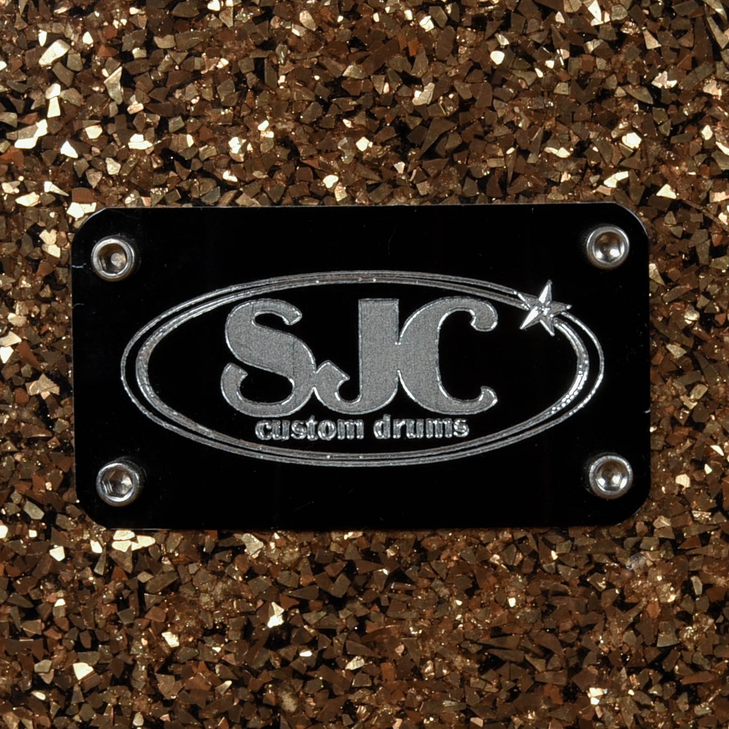 SJC 12/16/22 3pc. Drum Kit Gold Sparkle