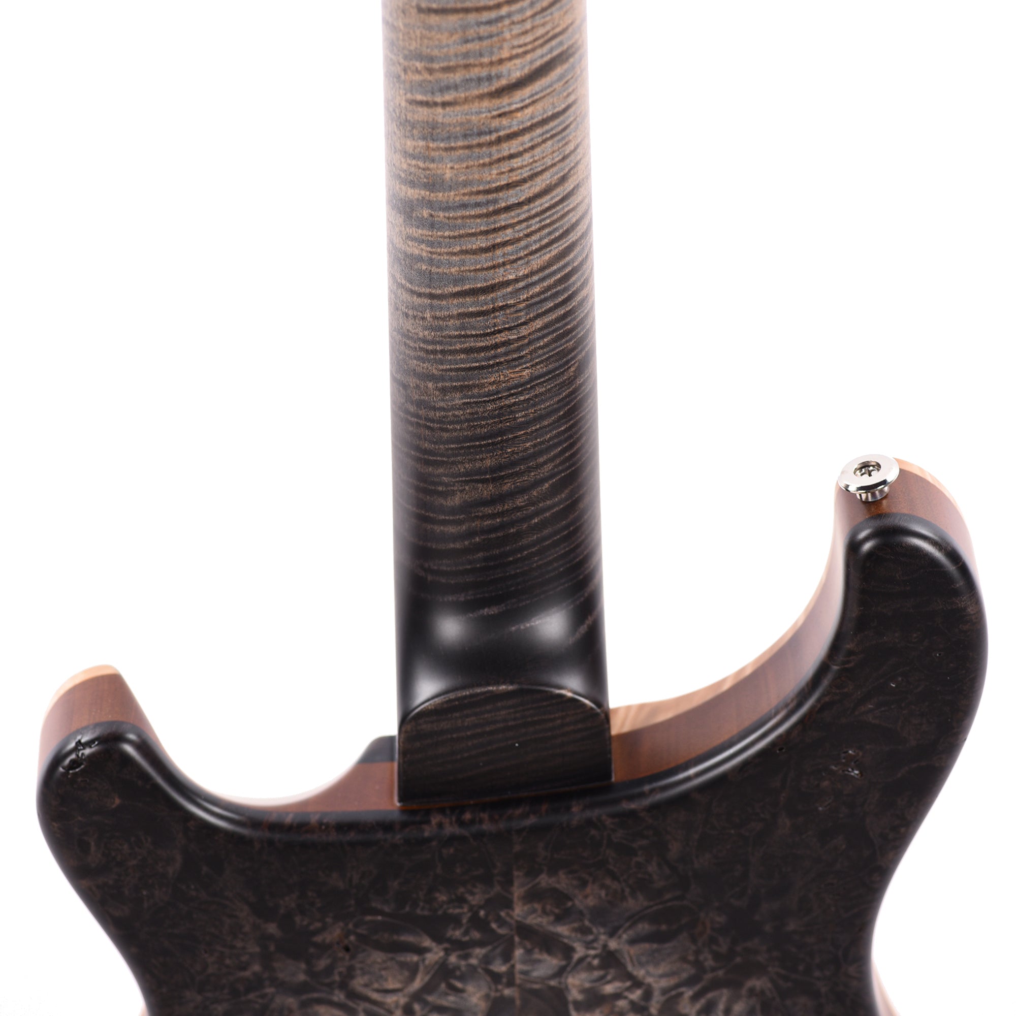 PRS Private Stock #11756 Custom 24 Stoptail Maple Burl/African Mahogany Frost Bite Glow w/Stained Curly Maple Neck & Reverse Birds of a Feather Inlay