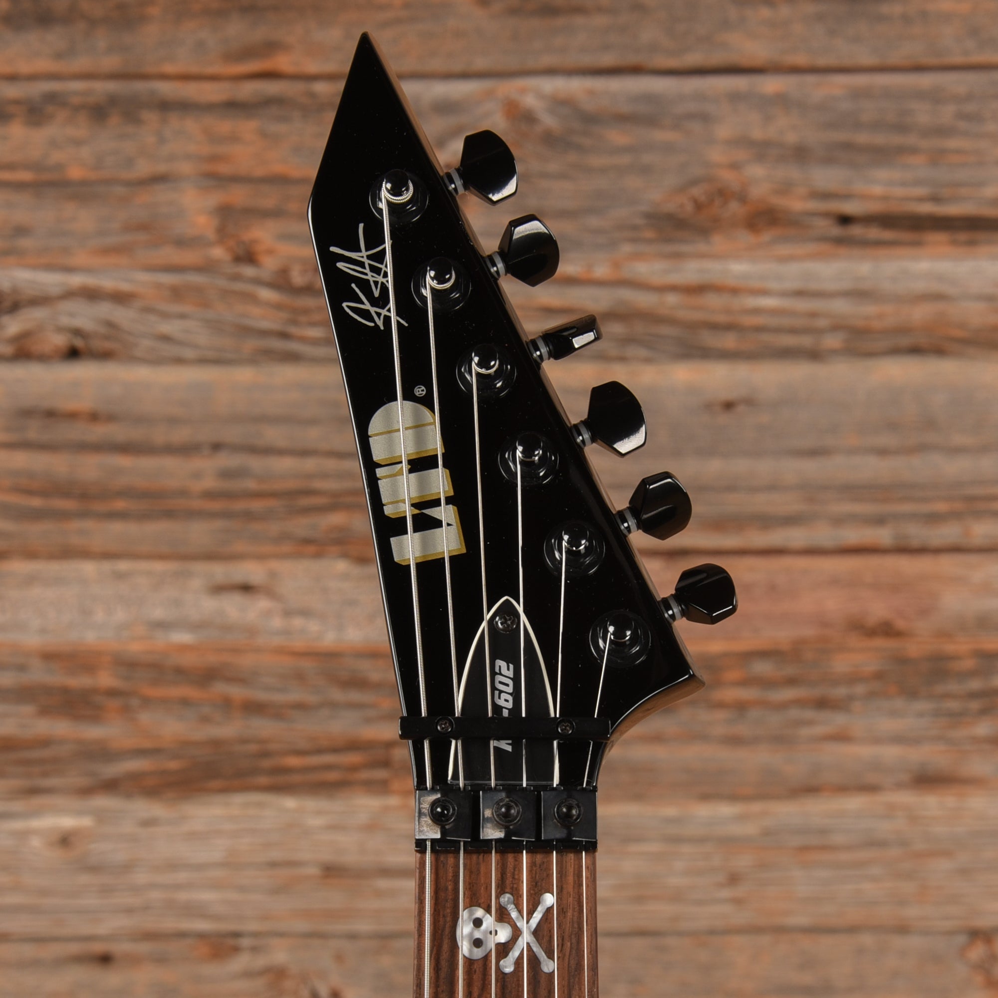 K.H.H.K_ページ LTD KH-602 Kirk Hammett Signature Black 2017 – Chicago Music Exchange