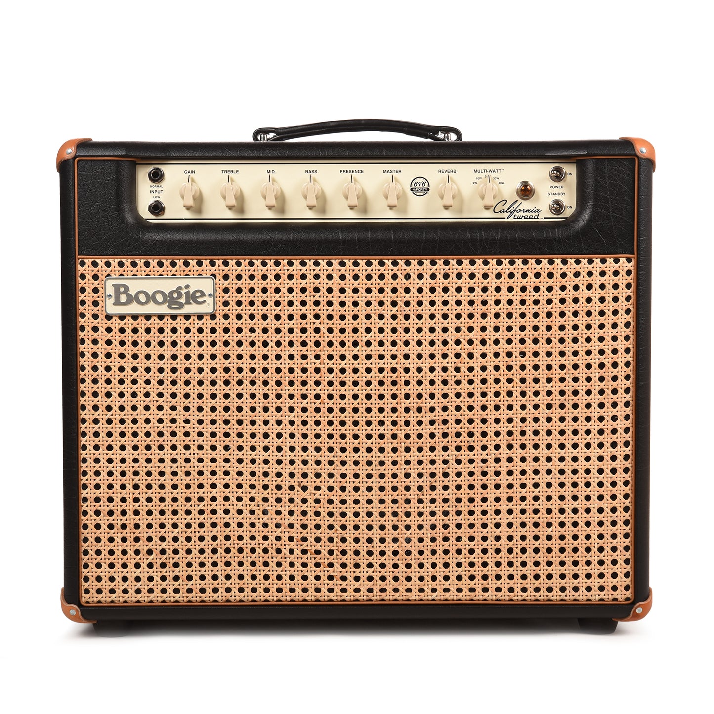 Mesa/Boogie California Tweed 6V6 4:40 40W 1x12 Combo Black Taurus w/ Wicker Grill