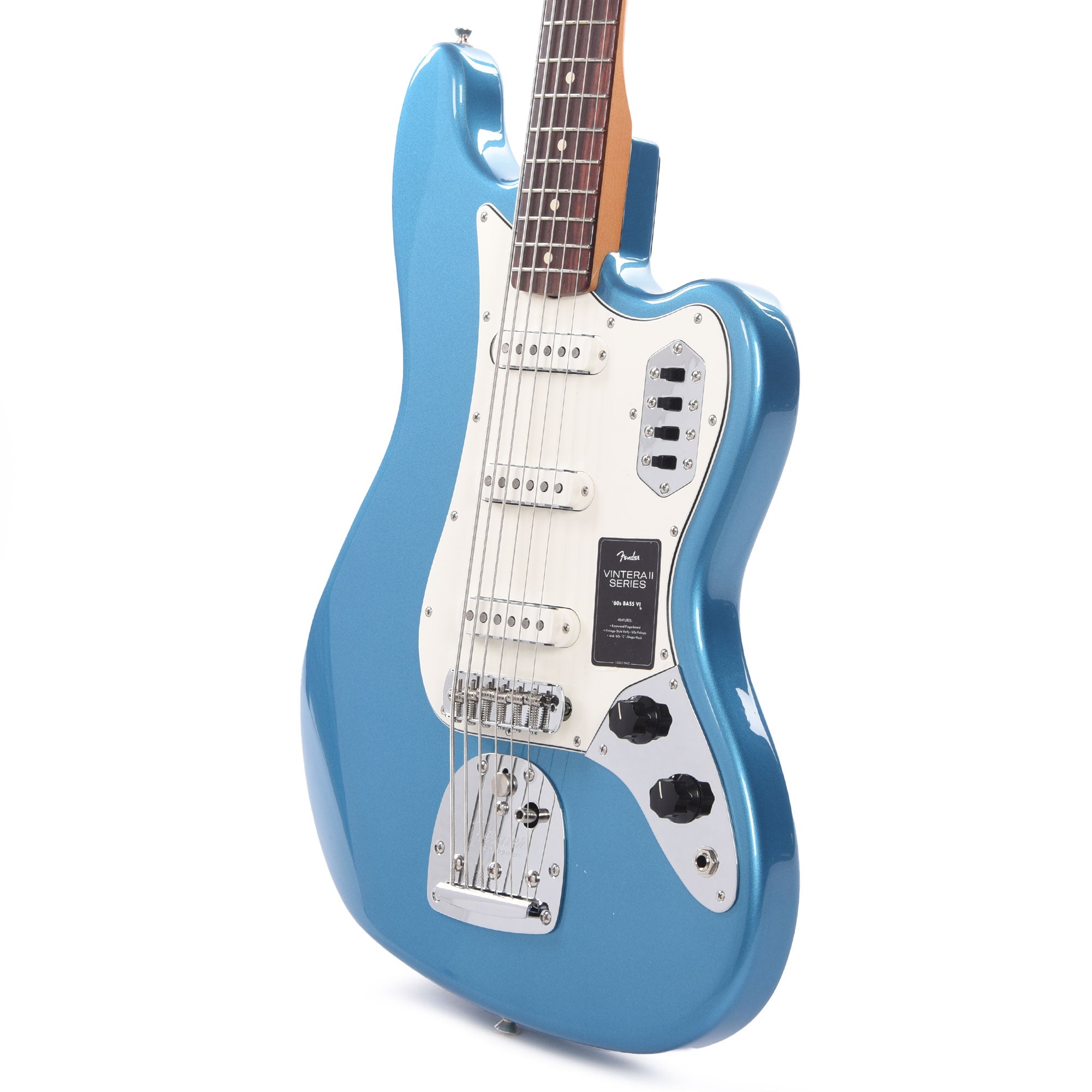 Fender Vintera II 60s Bass VI Lake Placid Blue