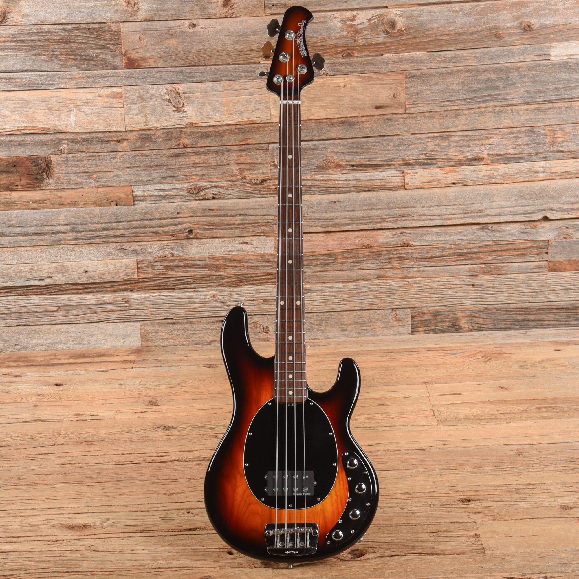 Music Man StingRay 4 H Neck-Through 3-Band EQ Vintage Sunburst 2015