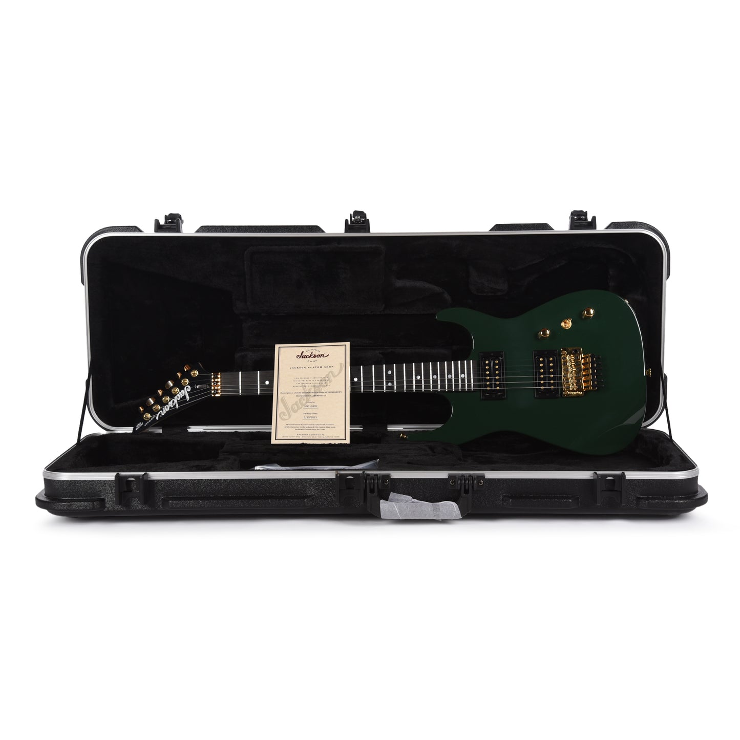 Jackson Custom Shop 1982 Dinky Nitro Pristine Irish Green w/Gold Hardware