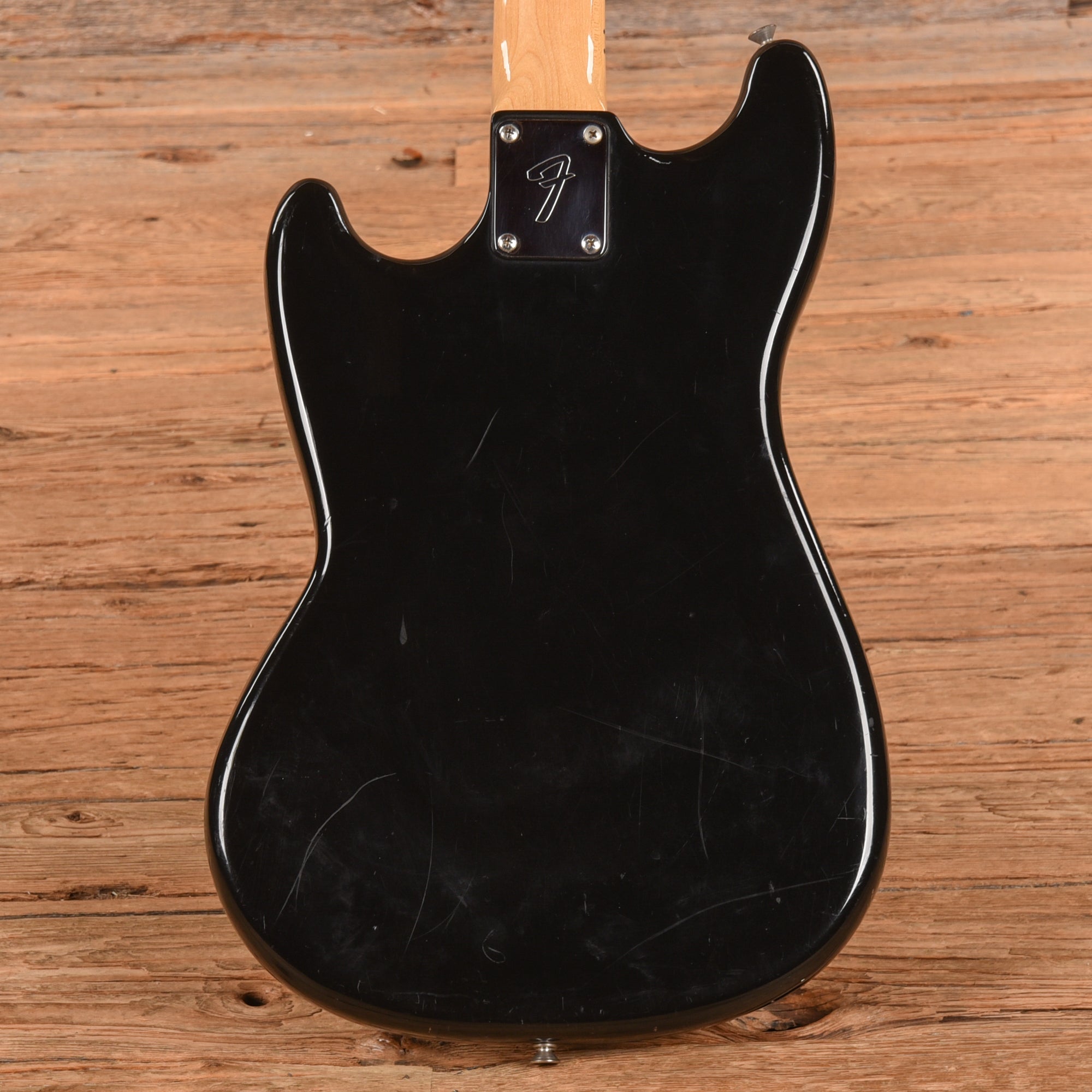 Fender Musicmaster Bass Black 1982