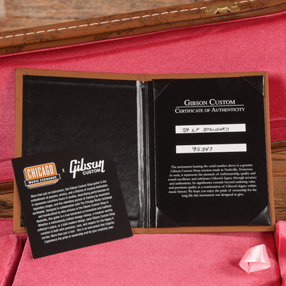 Gibson Custom Shop 1959 Les Paul Standard "CME Spec" Chambered Dirty Lemon Fade VOS w/Lightweight Back