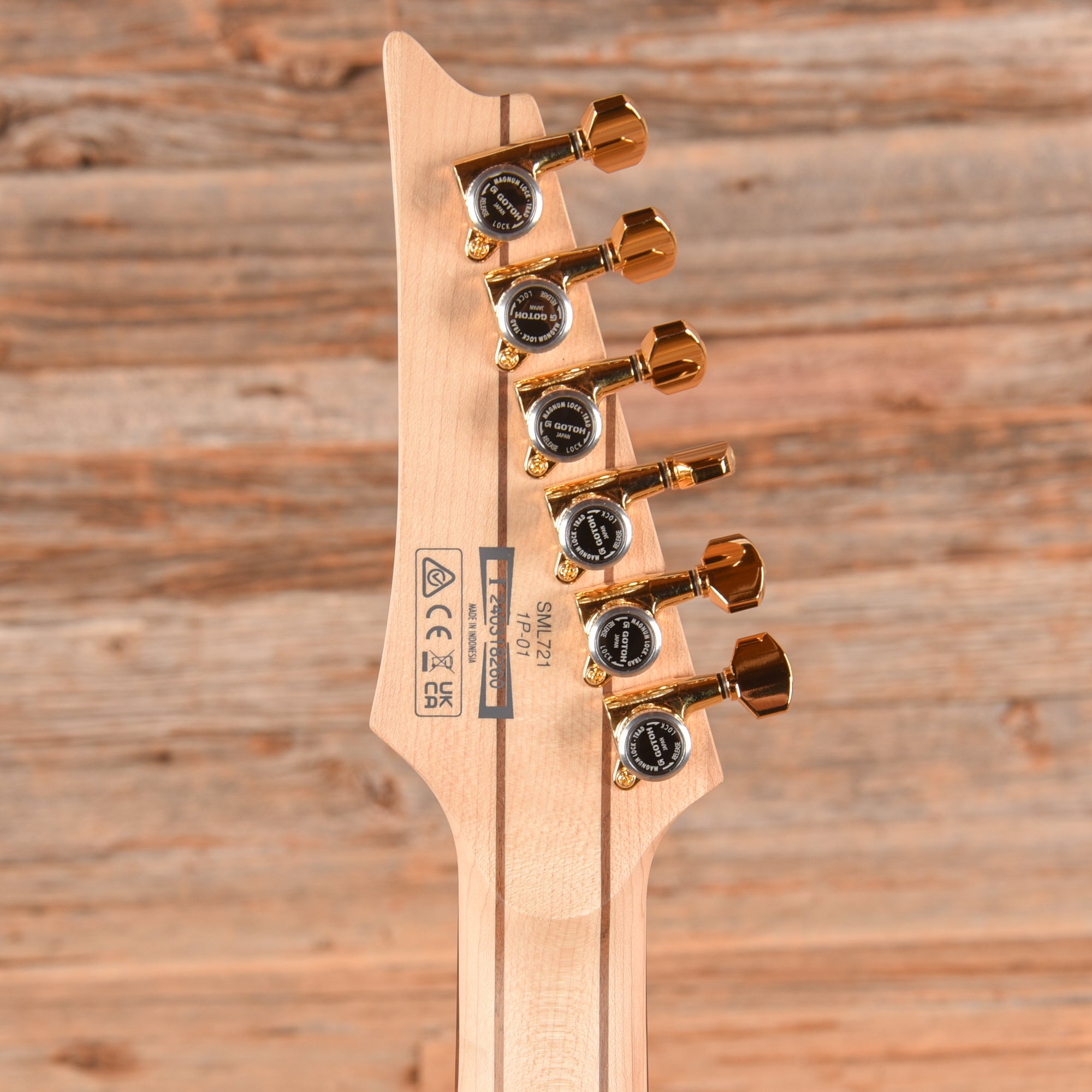 Ibanez SML721RGC Axe Design Lab Multi-Scale Rose Gold Chameleon 2024