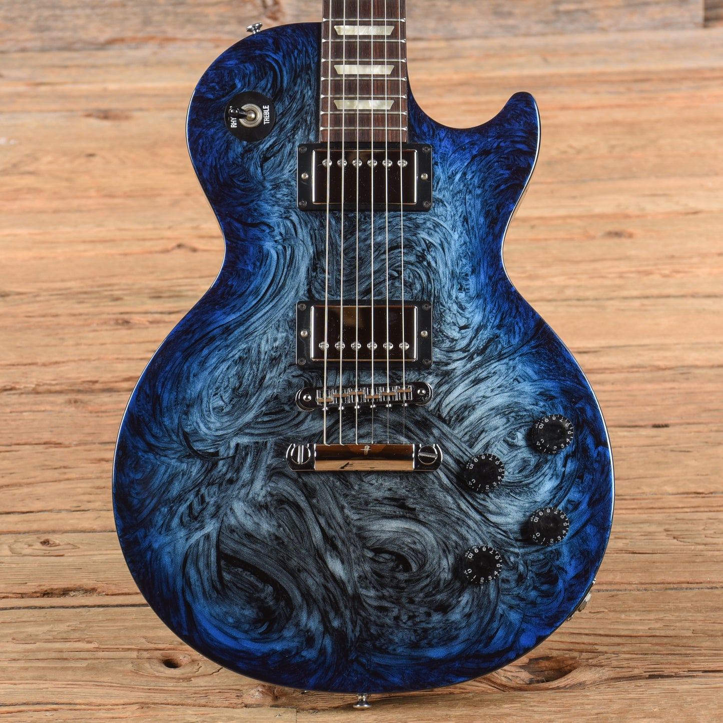 Gibson Les Paul Studio Nashville Flood Blue 2011
