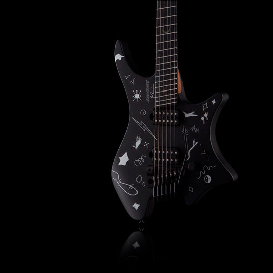 Strandberg Boden Standard NX6 Plini Edition Mirage Satin Black w/Glow-in-the-Dark Details