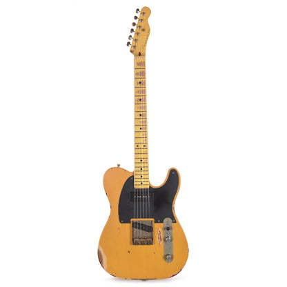 Nash T-52 Ash Butterscotch Blonde Heavy Relic w/Neck P-90