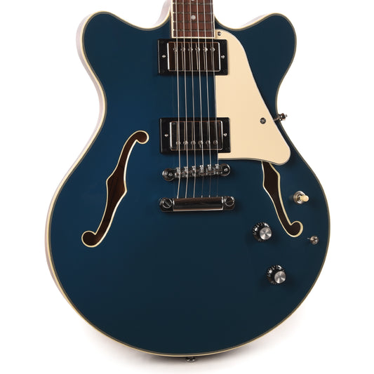 Orangewood Clementine Double Cutaway Chambered Electric Guitar Bluebird