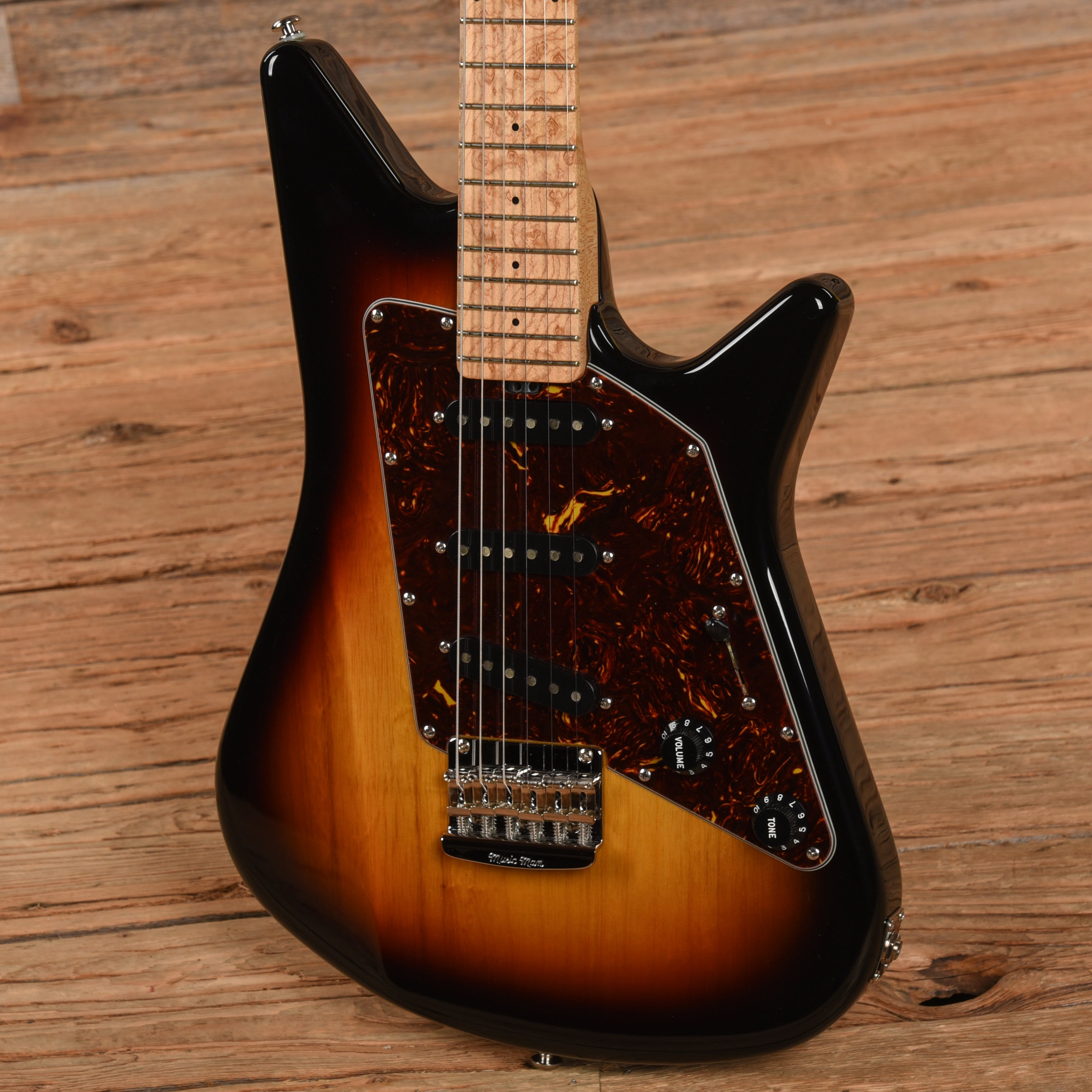 Music Man Albert Lee Signature SSS HT Vintage Sunburst 2003