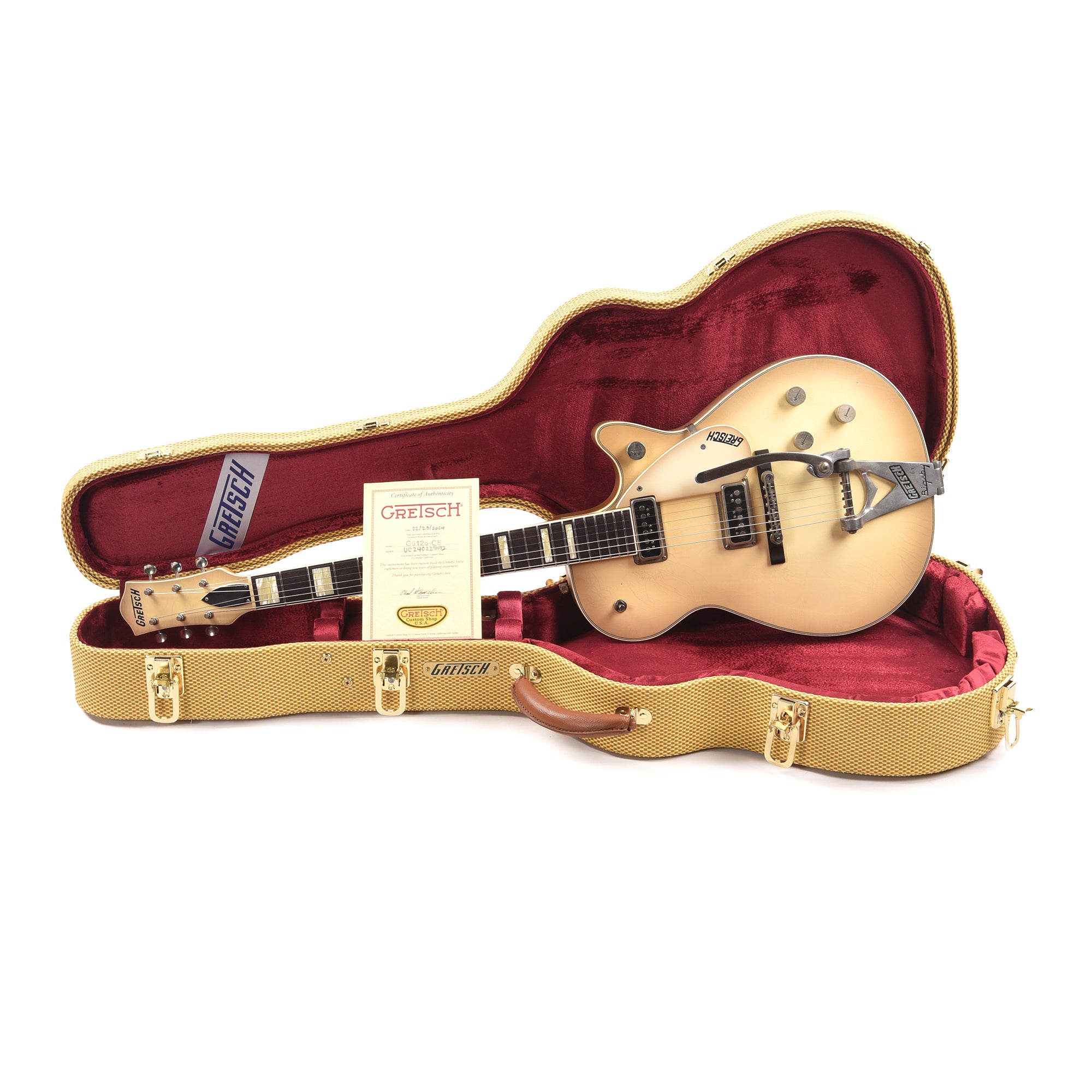 Gretsch Custom Shop G6128-55 1955 Duo Jet Relic Antigua Master Built by Chad Henrichsen