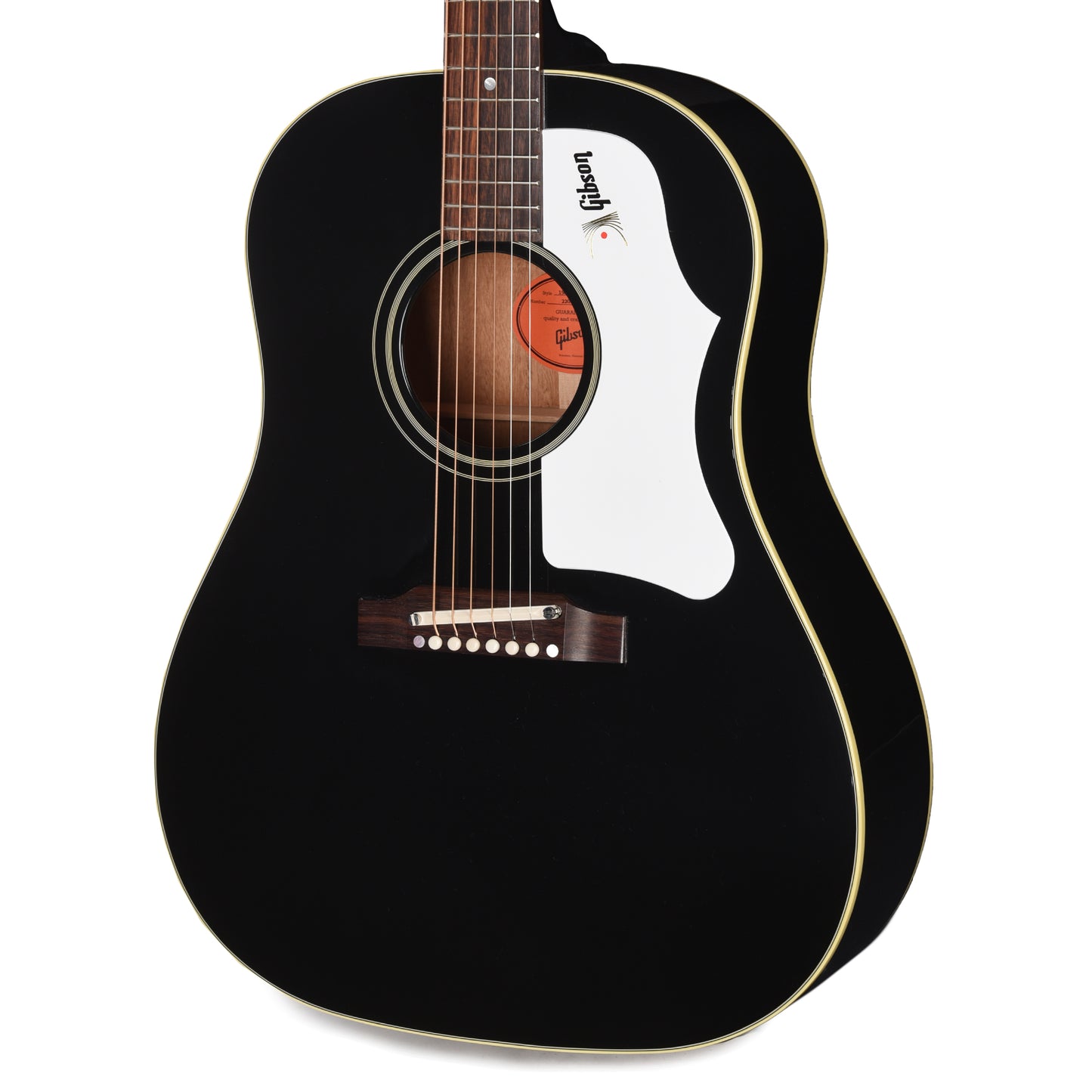 Gibson Original '60s J-45 Original Ebony w/Adjustable Saddle