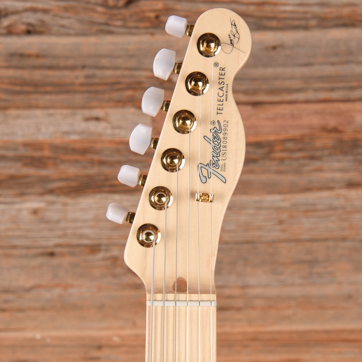 Fender Artist James Burton Telecaster Red Paisley Flames 2018