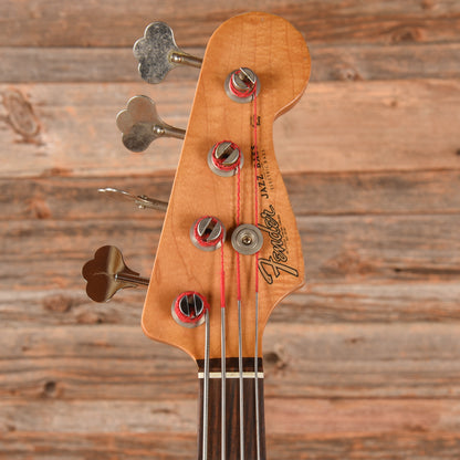 Fender Flea Artist Series Road Worn Signature Jazz Bass Shell Pink 2016