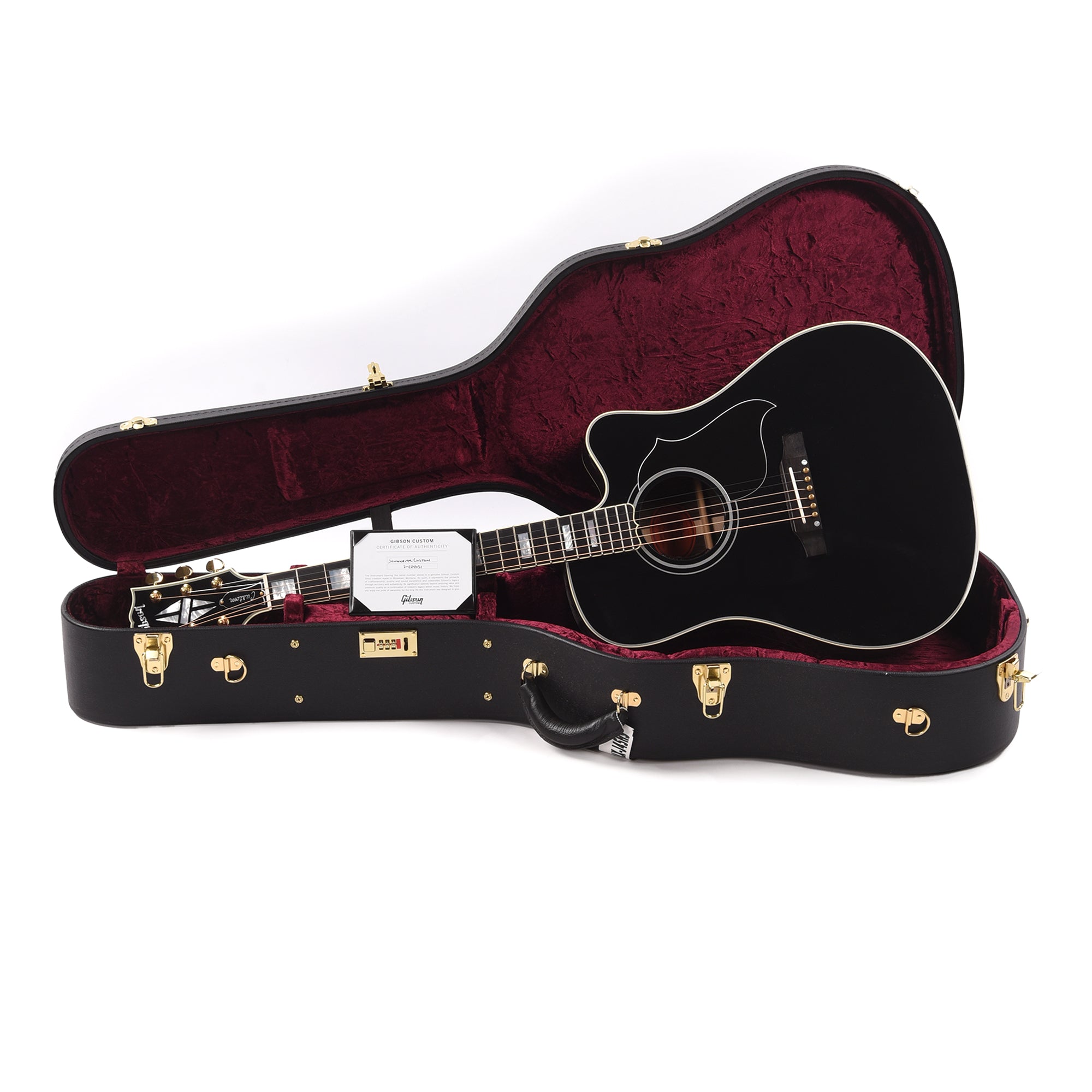 Gibson Custom Shop Modern Songwriter EC Custom Ebony