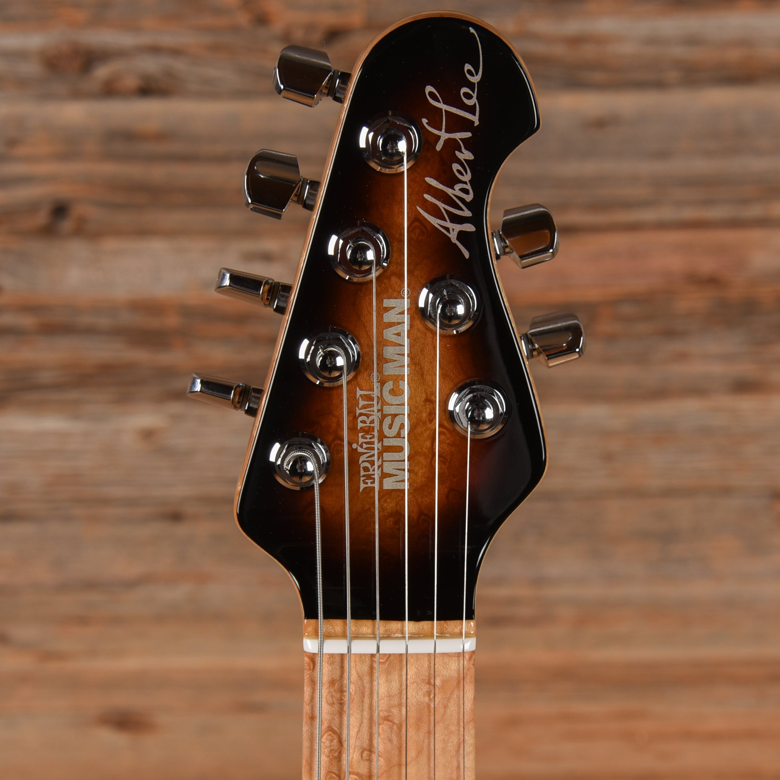 Music Man Albert Lee Signature SSS HT Vintage Sunburst 2003