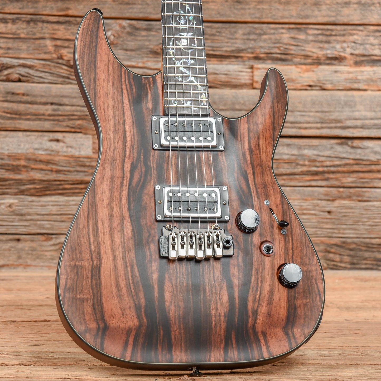 Schecter C-1 Exotic Ebony Brown 2019