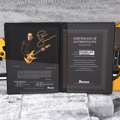 Ibanez PGM1000TACB Paul Gilbert Signature Aged Cream Burst