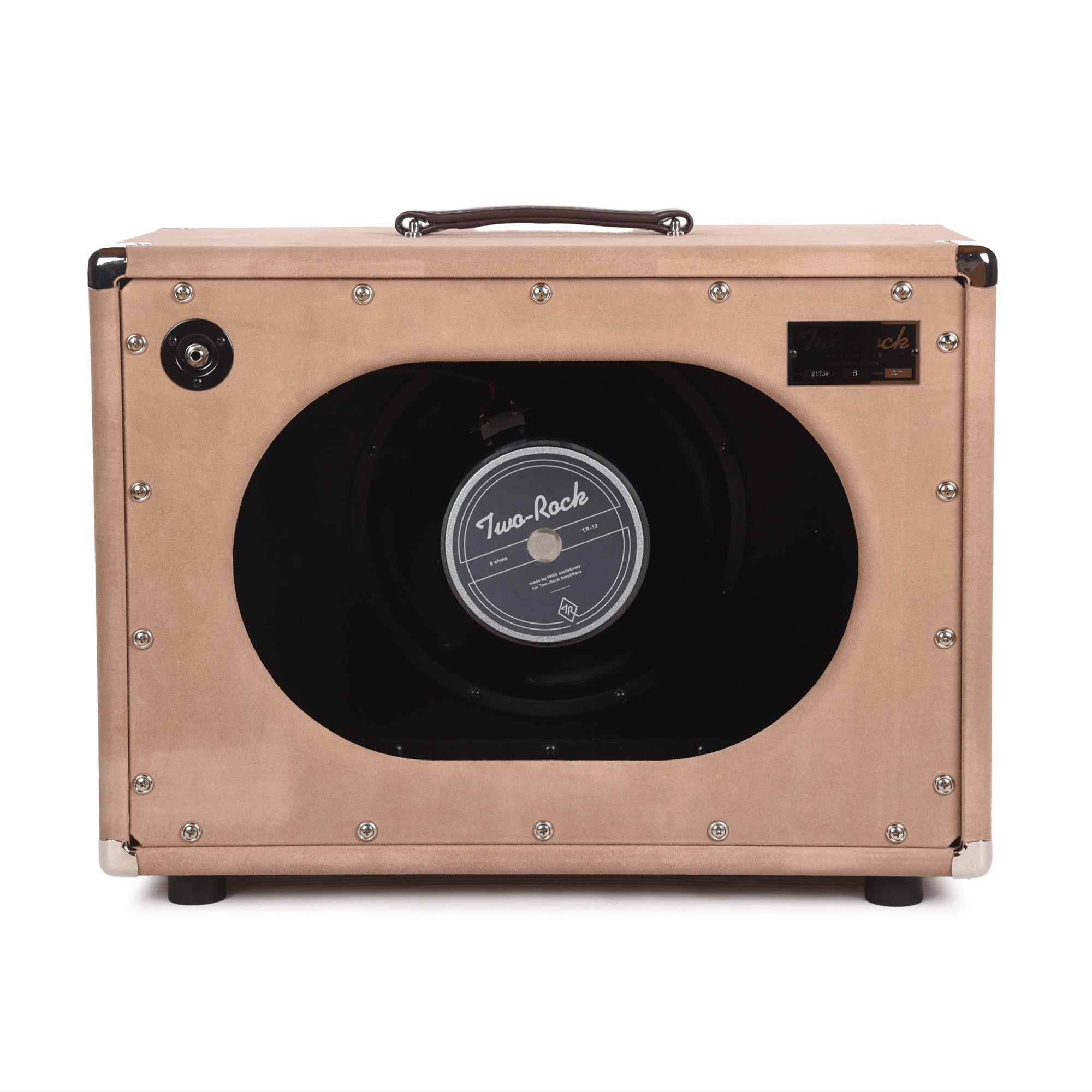 Two Rock 1x12 Cab 8 Ohm Dogwood Suede w/ Oxblood Grill Cloth