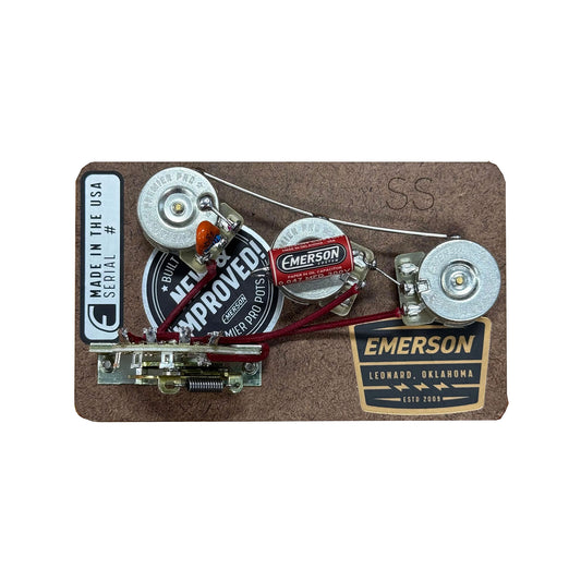 Emerson Custom Prewired Kit for PRS Silver Sky 5-Way Strat Style