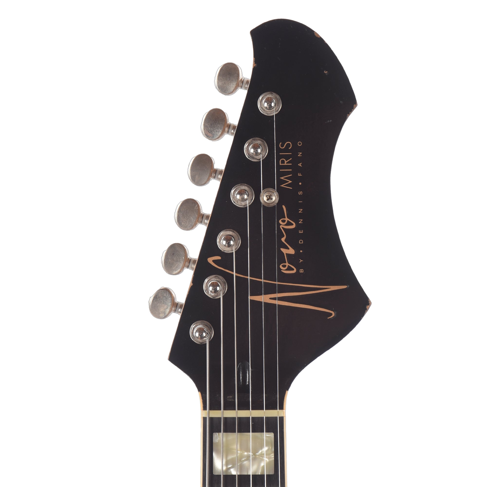 Novo Miris J Pelham Blue Light Distress w/Block Inlays & Fralin P-90s