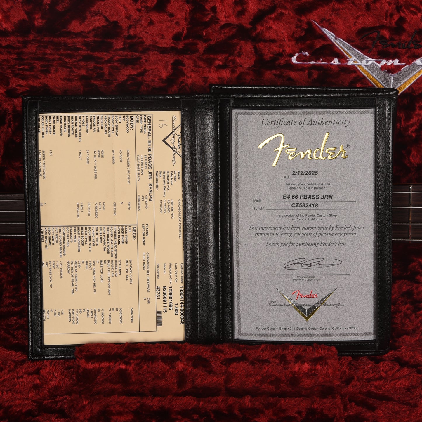 Fender Custom Shop 1966 Precision Bass Journeyman Relic Super Faded Aged Lake Placid Blue