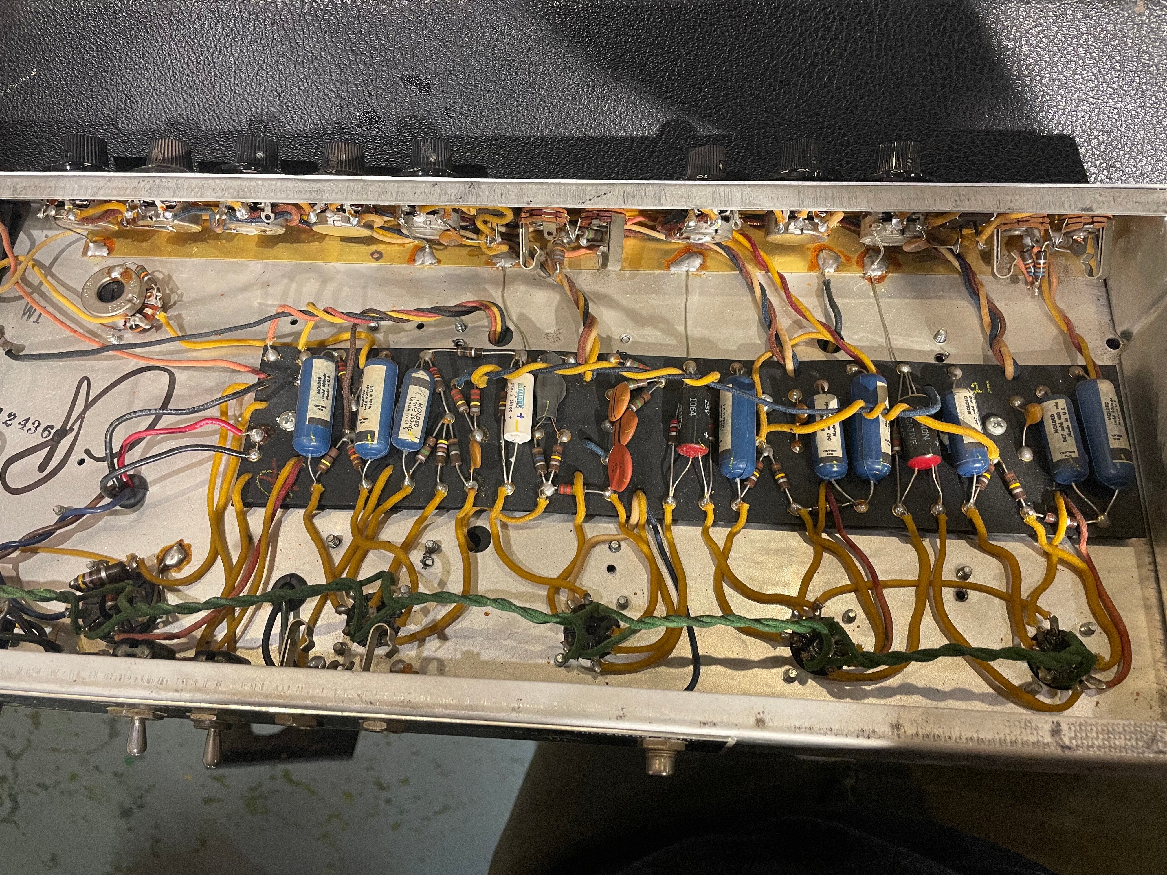 Fender Fender Band Master w/ Large Cab 1966  - Dave Amato of REO Speedwagon